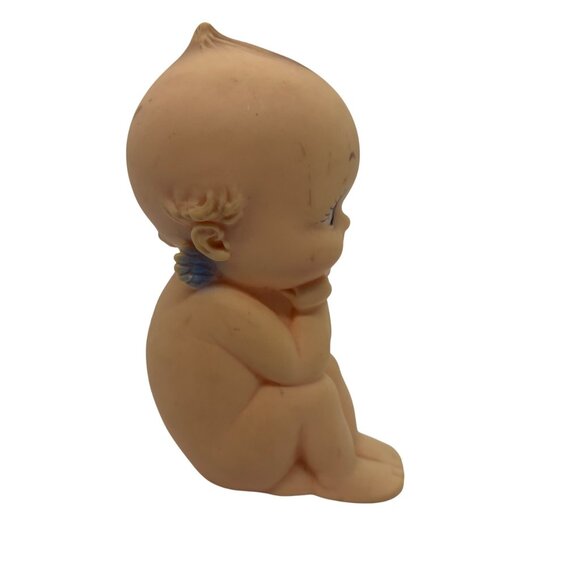 Vintage Kewpie Doll By Cameo Pose Doll 7" Rubber Squeaker Toy Figurine - Picture 2 of 3
